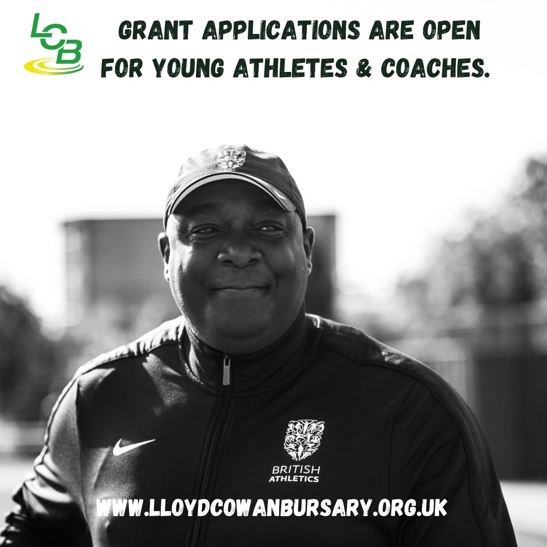 Lloyd Cowan Bursary (@lcowanbursary) on Twitter photo ๐ We're open for business! If you're an athlete (16-23) facing barriers in our sport, apply for a grant here: bit.ly/3UtiIlz.
Coaches, your info's here: bit.ly/3AjBOUq
Huge thanks to <a href="/amberanning/">Amber Anning</a> & <a href="/nikelondon/">nikelondon</a> for supporting us in 2024-5! ๐๐พ Spread the word! ๐ We're open for business! If you're an athlete (16-23) facing barriers in our sport, apply for a grant here: bit.ly/3UtiIlz.
Coaches, your info's here: bit.ly/3AjBOUq
Huge thanks to <a href="/amberanning/">Amber Anning</a> & <a href="/nikelondon/">nikelondon</a> for supporting us in 2024-5! ๐๐พ Spread the word!