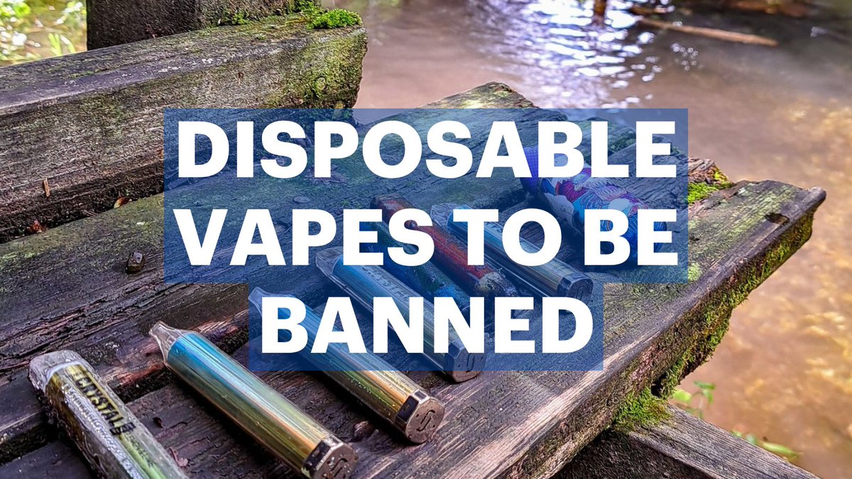 Unblocktober (@unblocktober) on Twitter photo We welcome the Government's decision to bring in a ban on single-use vapes in England.
What are your thoughts? Do you think the Government has made the correct decision to ban disposable vapes?
📷 - <a href="/theriverstrust/">The Rivers Trust</a> We welcome the Government's decision to bring in a ban on single-use vapes in England.
What are your thoughts? Do you think the Government has made the correct decision to ban disposable vapes?
📷 - <a href="/theriverstrust/">The Rivers Trust</a>