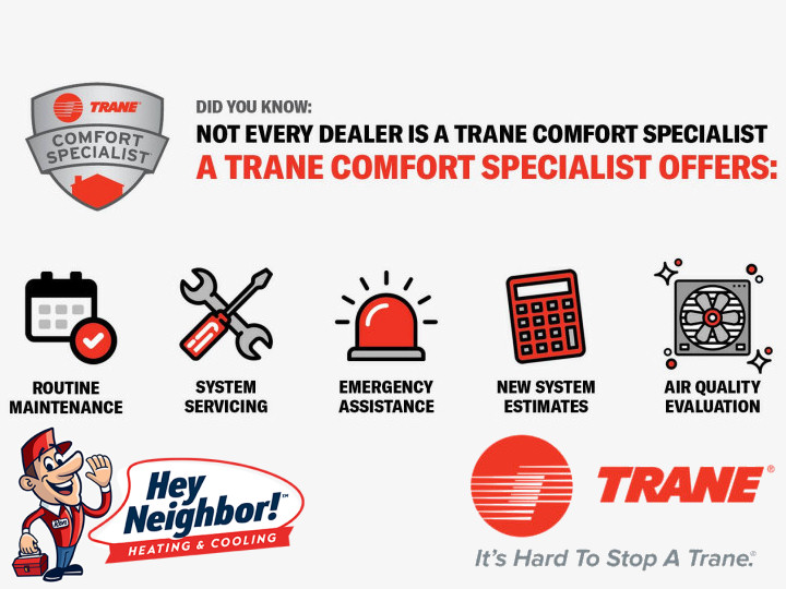 HeyNeighbor_'s tweet photo. Looking for a reliable and efficient heating and cooling system? We're proud to be your Trane Comfort Specialist dealer in Northeast Ohio! Contact Hey Neighbor Heating &amp; Cooling today to learn more about Trane's outstanding products: https://t.co/D62AkAY9NX https://t.co/d7Vbe0vgEZ