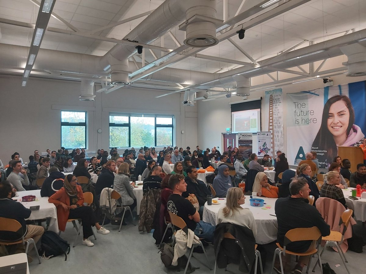 #ATU #AtlanticTU #PRTP conference in ATU Sligo, for OSCAR, MOCHAS &amp; TURISE students and PI's.  Very exciting time for research development in the West and North West of Ireland.