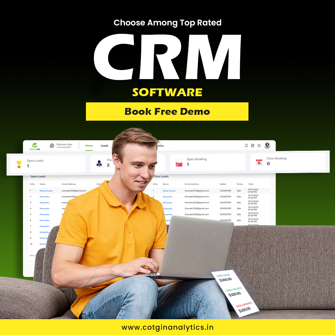 CotginAnalytics's tweet image. Looking for a top-rated CRM solution? Discover the power of Cotgin Analytics CRM software. From lead management to streamlined bookings, our user-friendly platform has it all. Book your FREE demo now and see the difference firsthand! 
Visit cotgincrm.com to learn more!