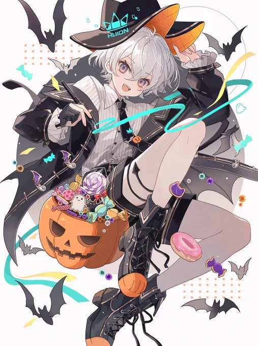 明日はハロウィン!#Huion創作 
