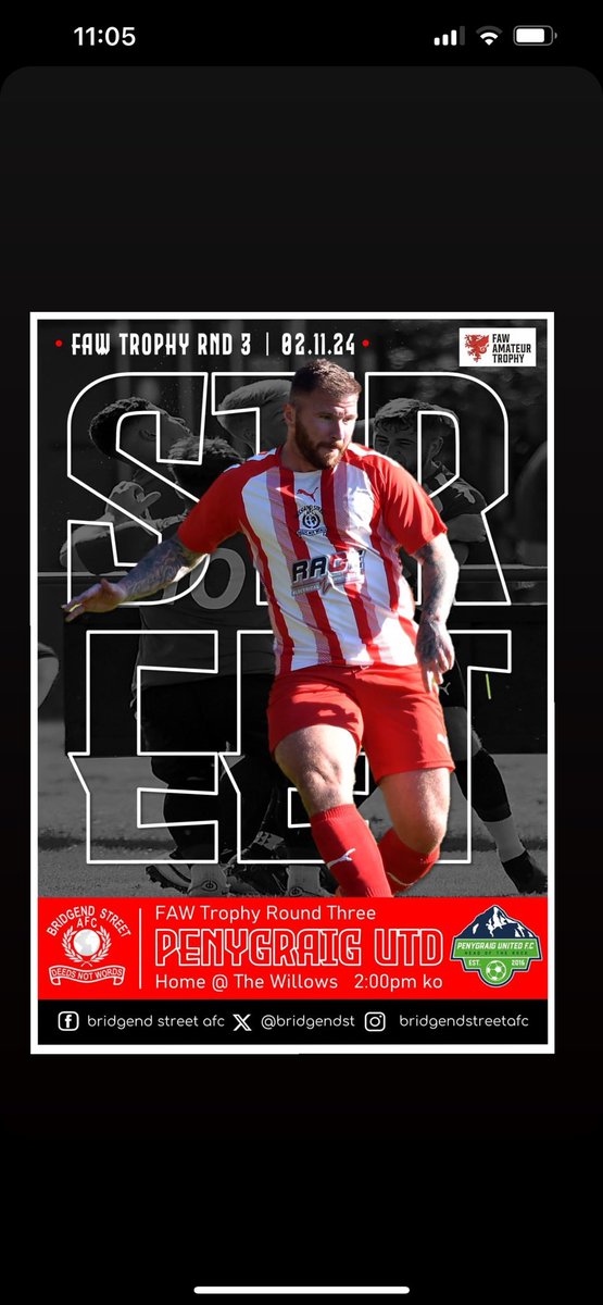 Bridgend Street AFC tweet media