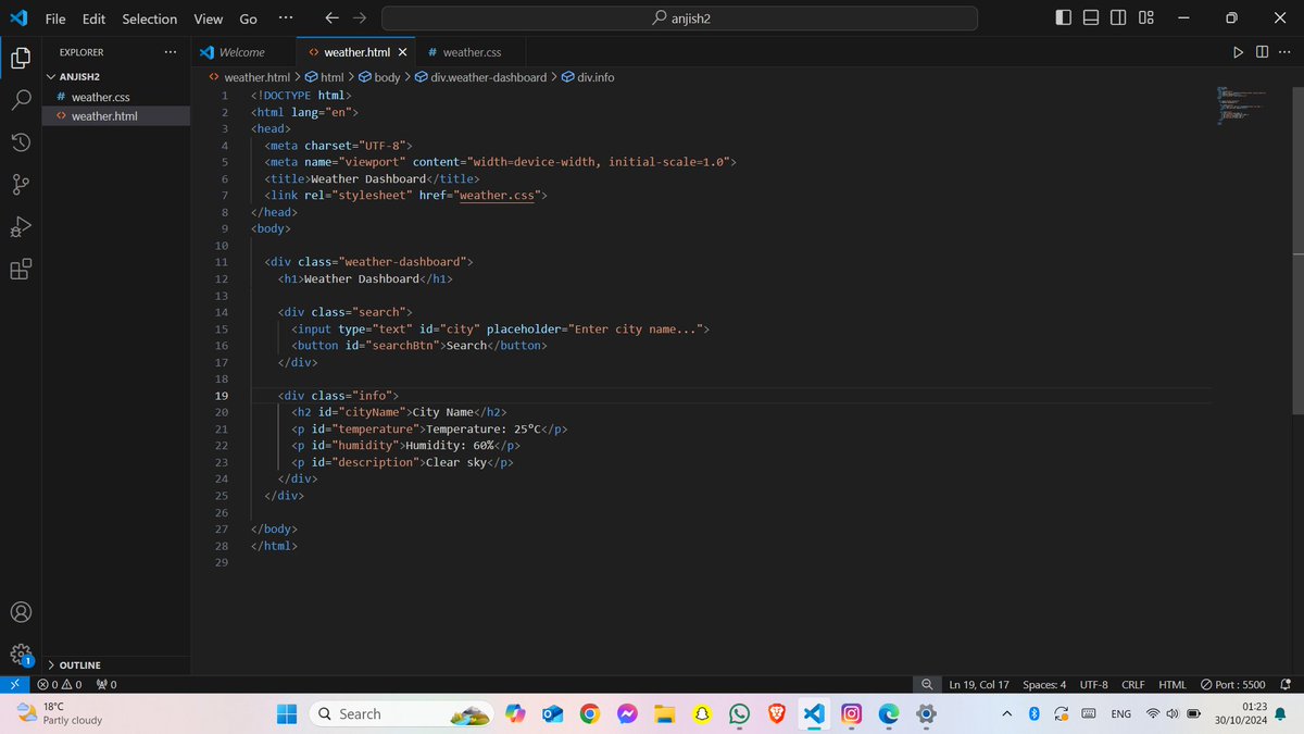 Deadly_ruch's tweet photo. 30 days learning of web development with #LearningUtsav on day27. I have completed my #LUD27 working on decorating my webpage using css. Having fun with @LearningUtsav
#FestivalOfLearning https://t.co/COEhIf1QLa