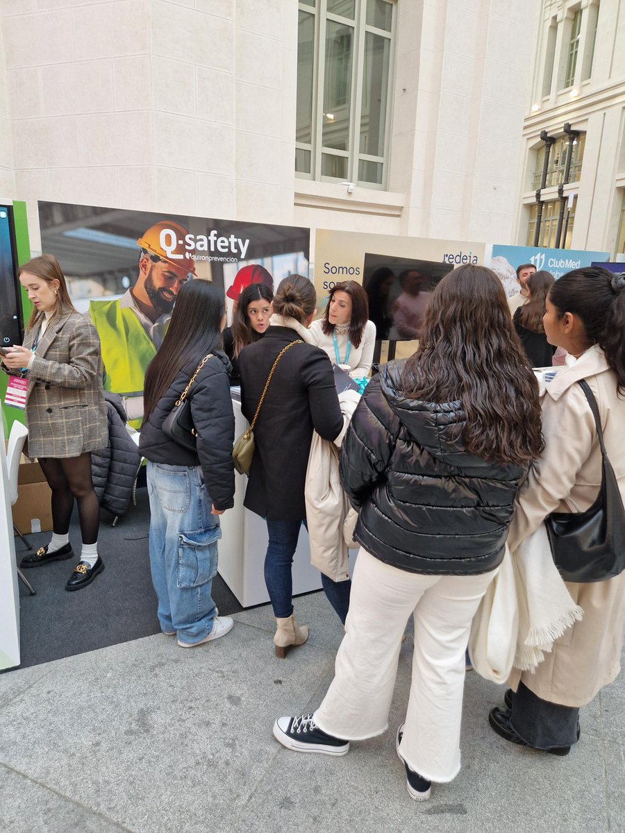 Estamos en #JobMadrid24, de  <a href="/JOBinplanet/">JOBinplanet</a>, informando sobre nuestras ofertas de #empleo en #SeguridadySalud en obras de #construcción.
Acércate!
📆 30 de octubre de 2024
🕤 9:30 a 19:00
📍 Galería de Cristal Palacio Cibeles, Madrid
🎟 Entrada: Gratuita (jobmadrid.com)