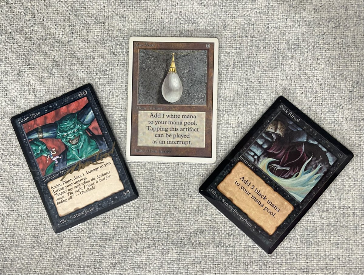 Recent purchases  #MTGVintage #MTGOldschool #MTGLegacy #BlackLotus #Power9