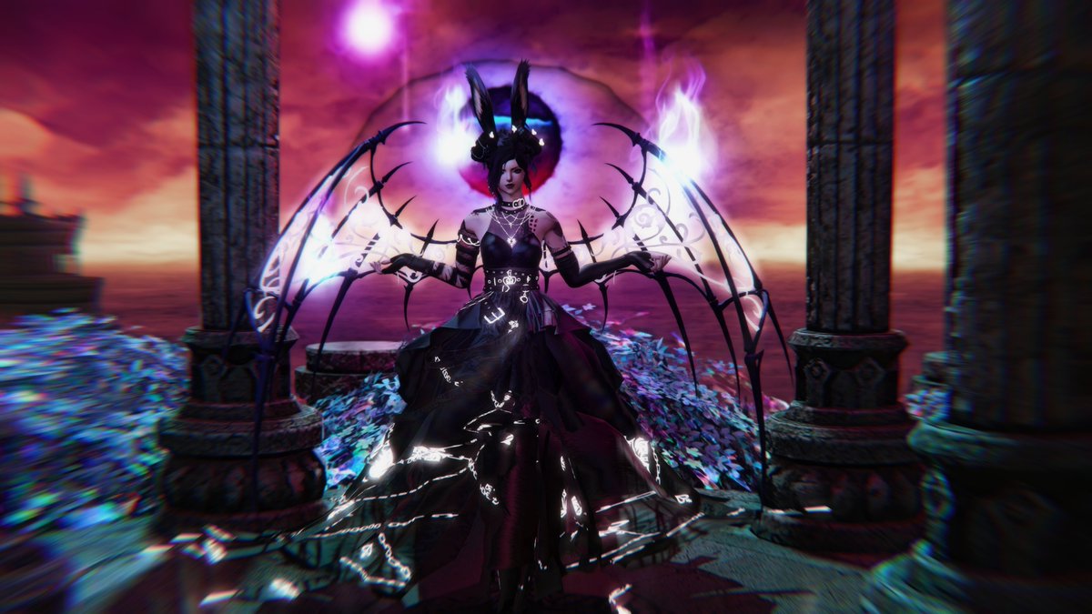 NiceAxePhotos's tweet photo. Day 31 of ##ffxivtober2024

🎃Halloween🎃

We made it :3 Some witchy shots, a 2 for one special, one modded, one vanilla. https://t.co/eANy1DqoQ4