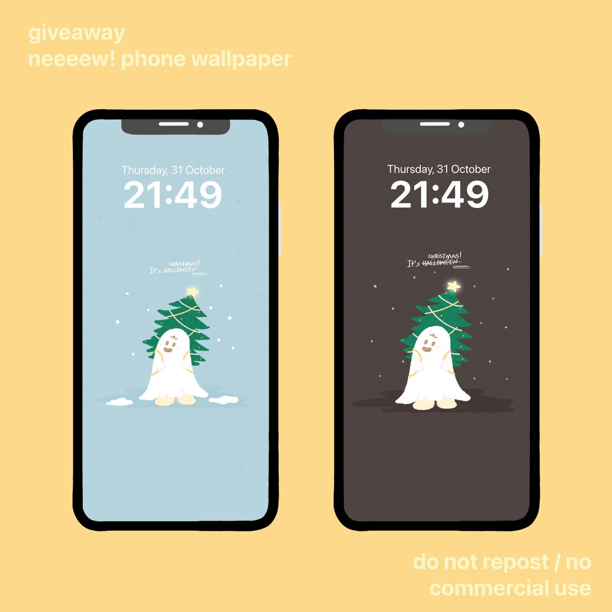 soomoodmood's tweet photo. It's 𝐻𝑎𝑙𝑙𝑜𝑤𝑒𝑒𝑛 now, but 𝐶ℎ𝑟𝑖𝑠𝑡𝑚𝑎𝑠 is the next stop.

👻🎄pls ♡ &amp; r  before download : https://t.co/gSBkeyElch

#Halloween #ฮาโลวีน2024 #wallpaper #แจกวอล #ของขวัญ #แจกวอลเปเปอร์ #October https://t.co/u5jIL0slmt