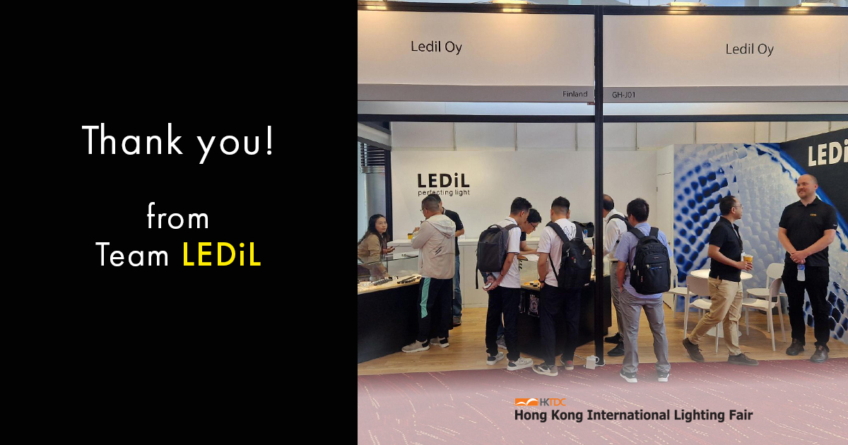 LEDiLgroup's tweet photo. We’ve had a great time at the Hong Kong International Lighting Fair 2024, connecting with so many of you and sharing our latest innovative LED optics. Thank you to everyone who stopped by to visit us!
#LEDiL #ledoptics #ledlighting #perfectinglight https://t.co/wrTD8ihJpM
