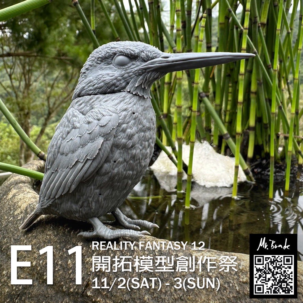 neweyear's tweet photo. 11/2-3、Reality Fantasy 12に参加します！ブースE11で出展予定です。当日は少量の現貨商品も販売しますので、ぜひ現地で交流・ディスカッションしましょう！

#開拓模型祭 #RF12 #RealityFantasy12 https://t.co/iqjz8wuPsk