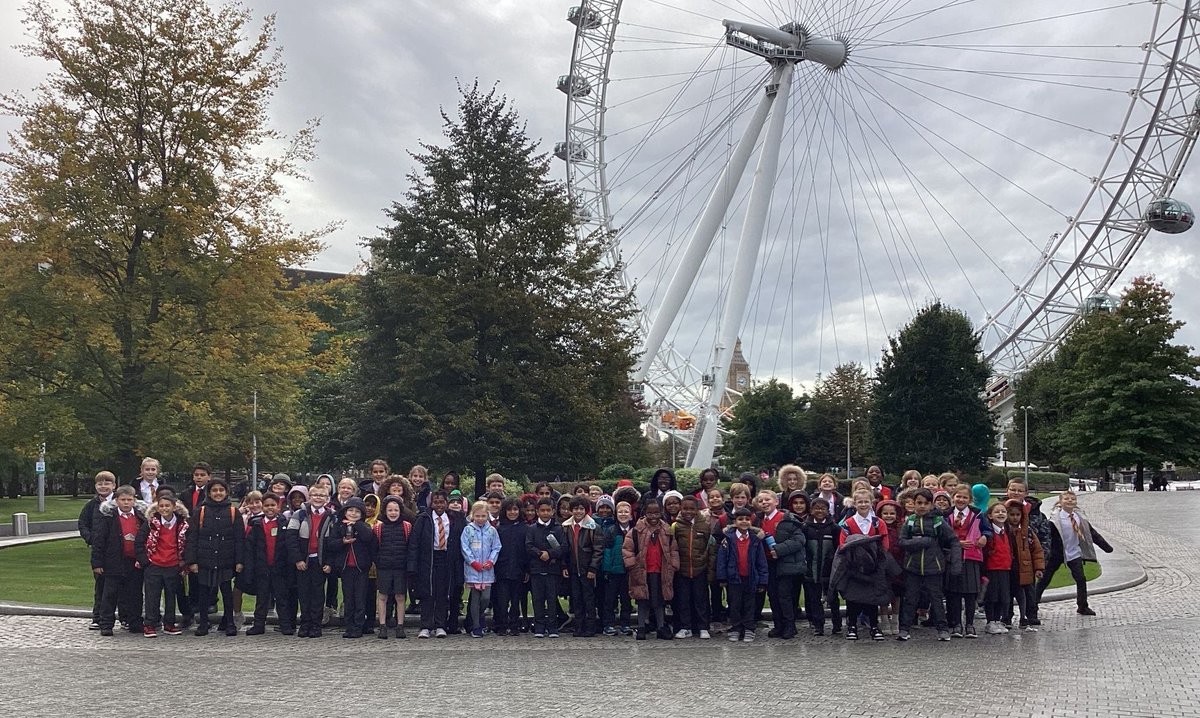 Year 3 and 4 had an amazing time on their trip to London. They went on a boat down The Thames and had an amazing view from <a href="/TheLondonEye/">The London Eye</a> ! They loved spotting all the landmarks they'd been learning about!