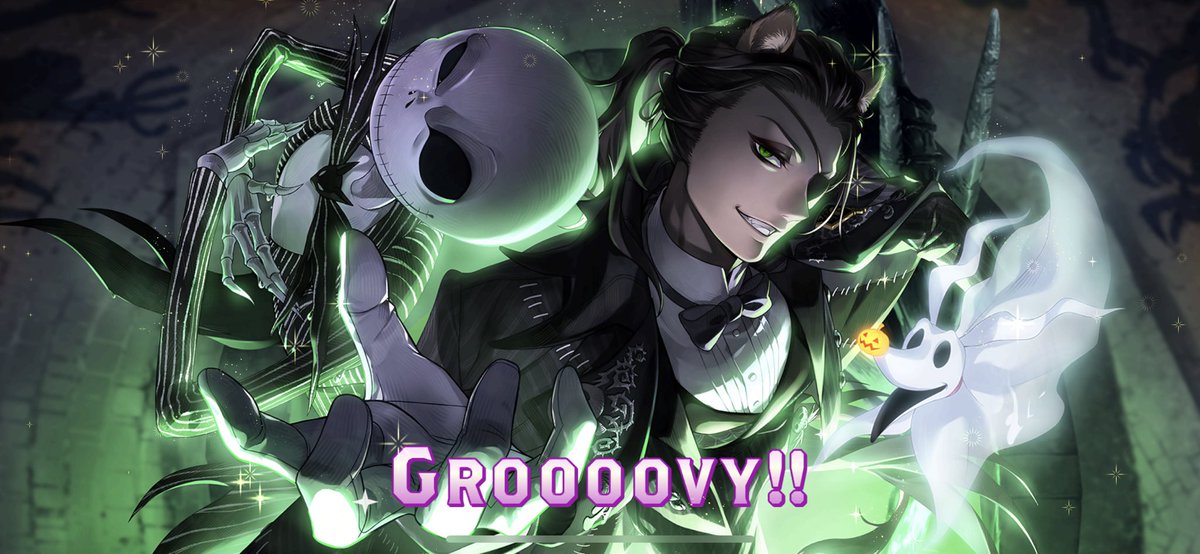 今回のツイステのハロウィンガチャ(SSR)のレオナ、ジャミル、セベクを