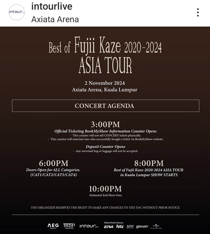 Hiromaro0604's tweet photo. #intourlive
#BestofFujiKazeAsiaTour 🌏 https://t.co/e2dj9lTplG