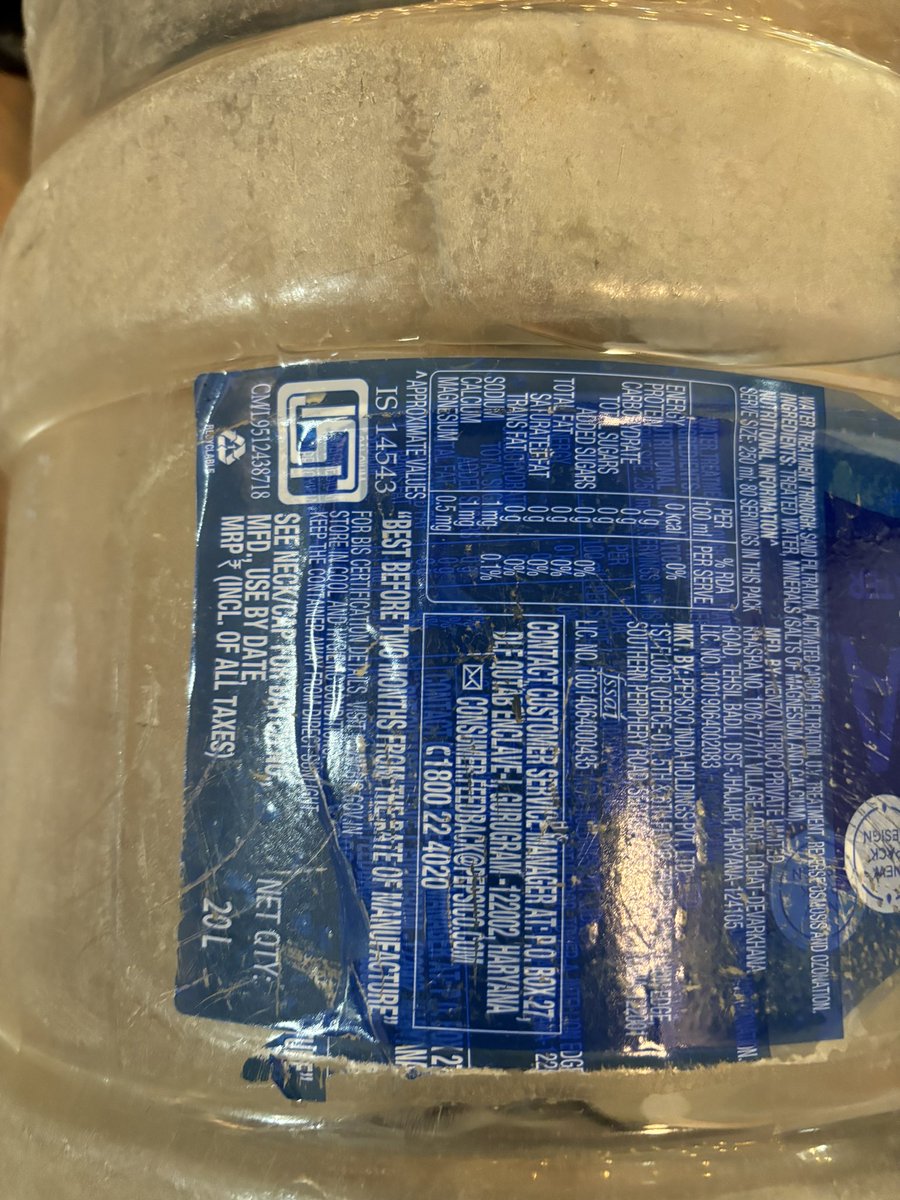 Please note <a href="/Aquafina/">Aquafina</a>. Very disappointing. We trusted you.