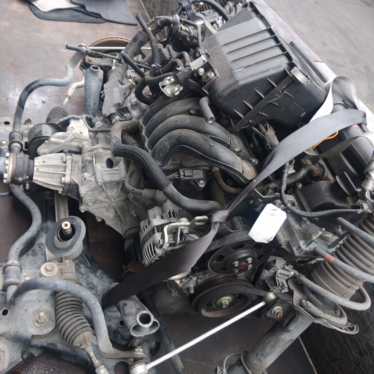 UPCltdJapan's tweet photo. Suzuki Swift engine K12B 4WD for sale 70,000jpy#Japaneseusedcar #usedcarparts #export #toyota #nissan #suzuki #honda #JDM engines parts export service https://t.co/jrhqWmAAZa
