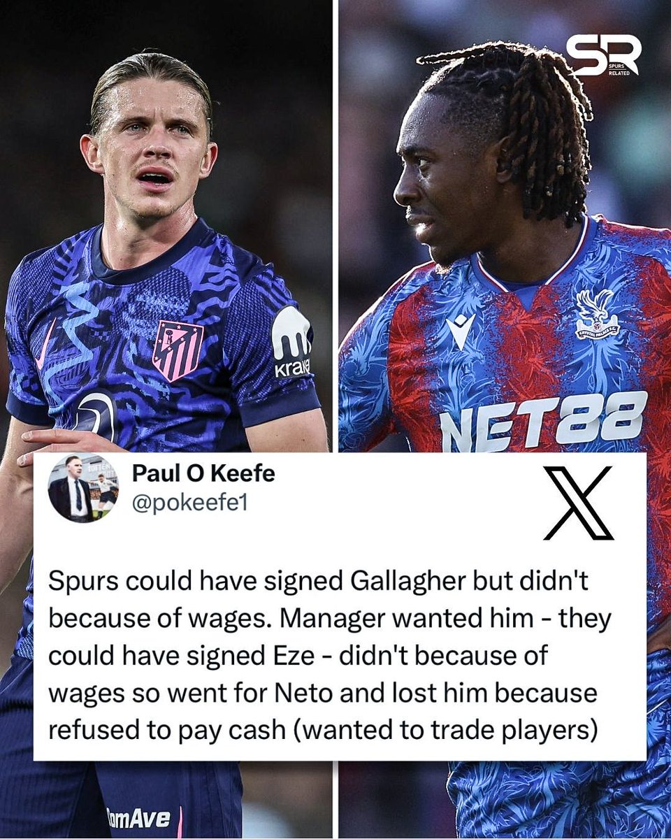 Spurs_Related_'s tweet photo. (🏅) @POKeefe1 giving some insights on the clubs focuses and finances right now 👀💰
🤔 What are your thoughts? 💭
#COYS #THFC https://t.co/w4MLgrwwz3