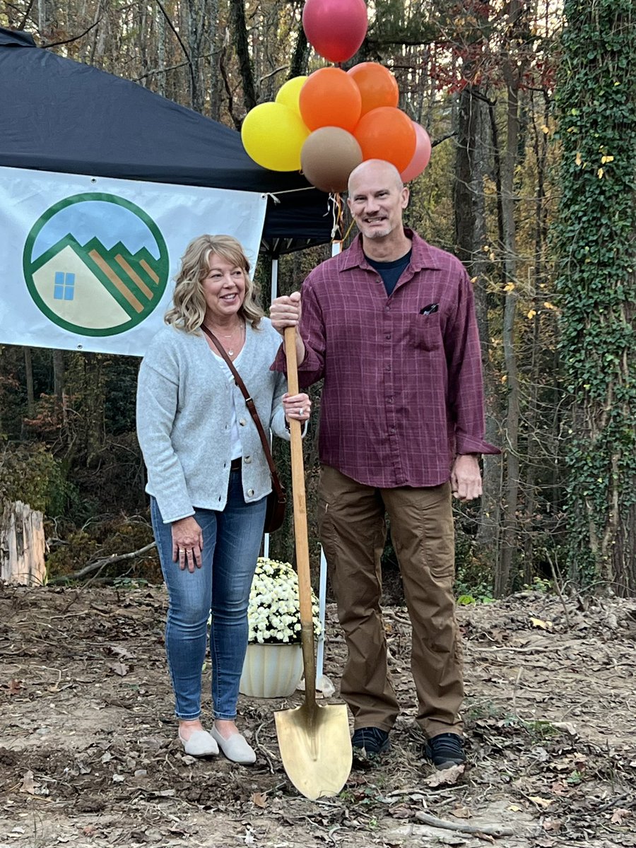 RDNorthCarolina's tweet photo. @BasilGooden participated in a groundbreaking with Housing Assistance Corp of Western NC. @usdaRD invested 150K to assist in the construction of four homes. This event concluded Gooden’s tour of western NC to meet with community leaders in the wake of Hurricane Helene. https://t.co/cuO647f1Sa