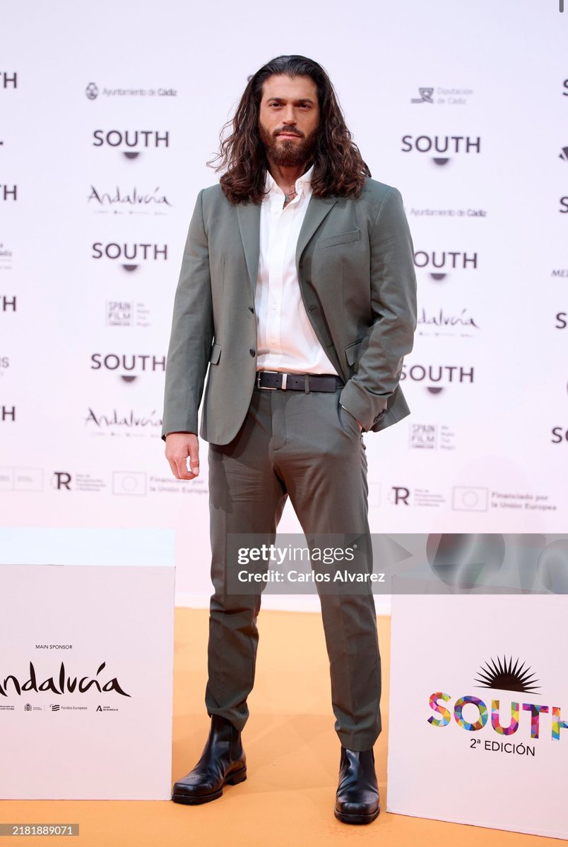 CanYamanNewsInt's tweet photo. ♦️Getty Images : #CanYaman by lens of Carlos Alvarez at South International Series Festival 

#South2024 #South2024CanYaman https://t.co/KmmznNvZf2