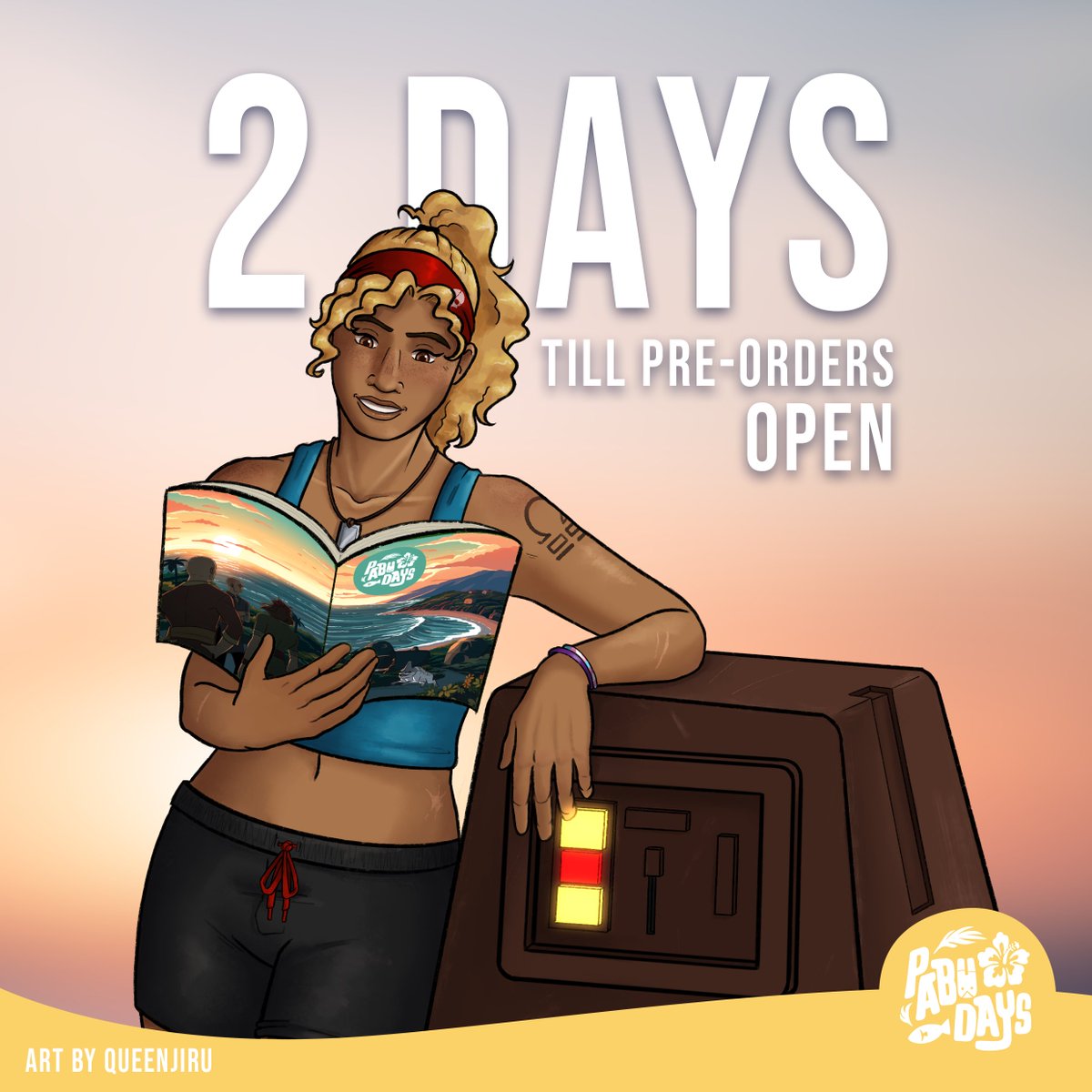 2 more days till our pre-order shop opens! Over 200 pages of #TheBadBatch content in our zine, made possible with the help of over 100 international creators! Ain't that amazing? ✨
