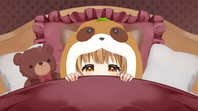 明日ハロウィンってマ?なんも準備してないや…仕事がんばったから寝る!! 