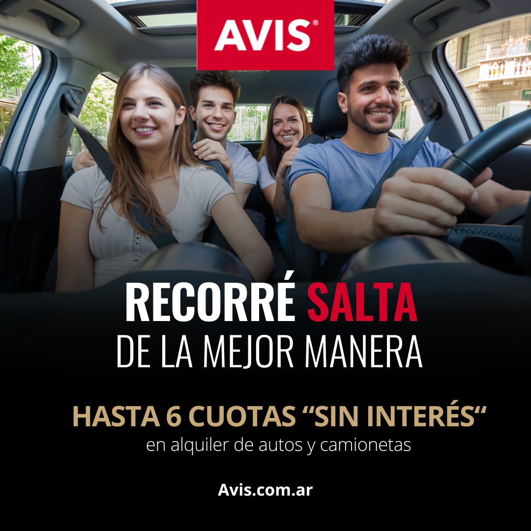 Descubrí #Salta, la Linda! Desde los majestuosos paisajes de los Valles Calchaquíes hasta el imponente Tren a las Nubes, Salta te espera con su encanto colonial y naturaleza imponente. Destino perfecto para unas #vacaciones inolvidables! Alquilá un #auto: Avis.com.ar