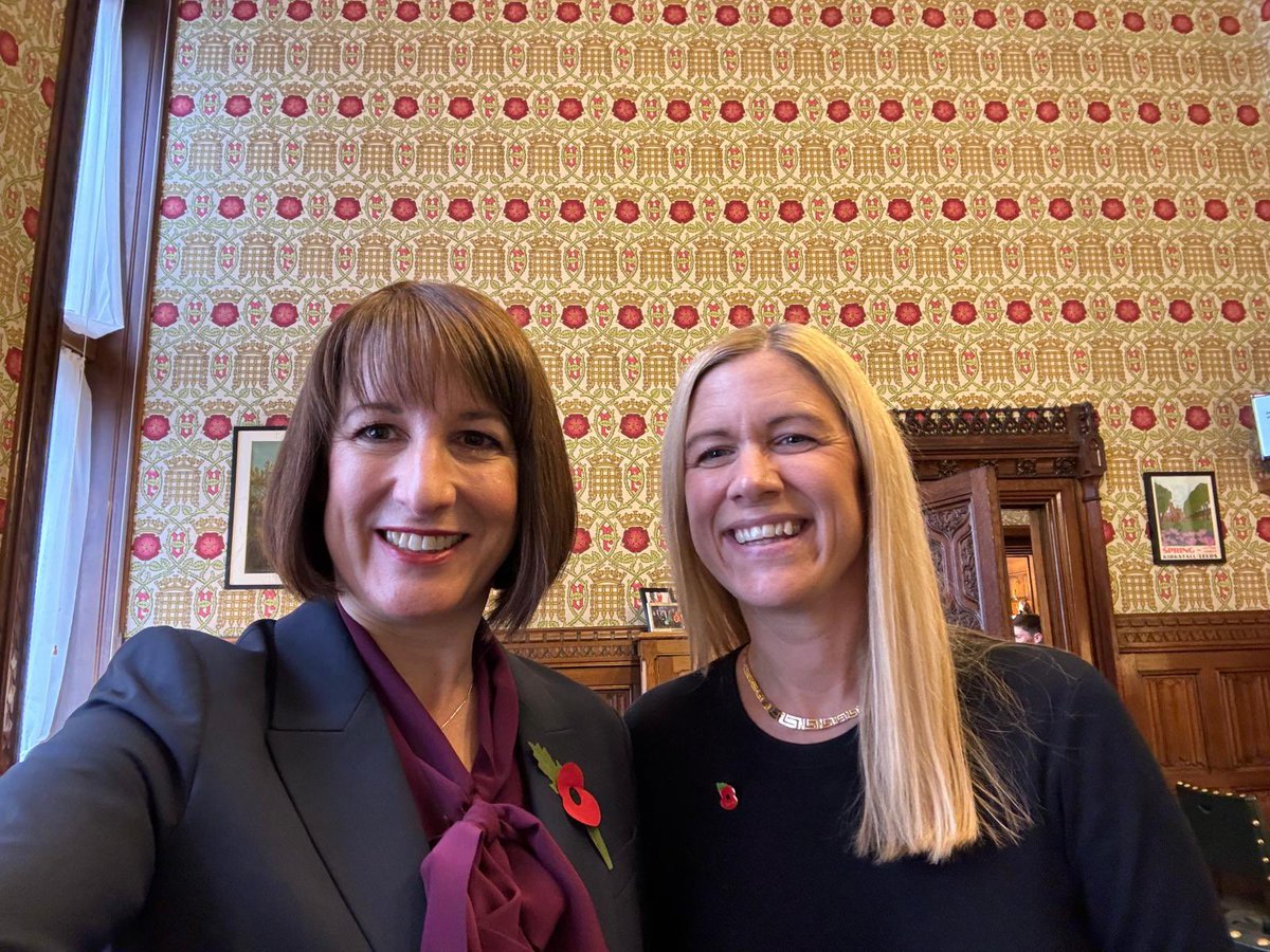First ever budget delivered by a female chancellor, my sister <a href="/RachelReevesMP/">Rachel Reeves</a> ❤️