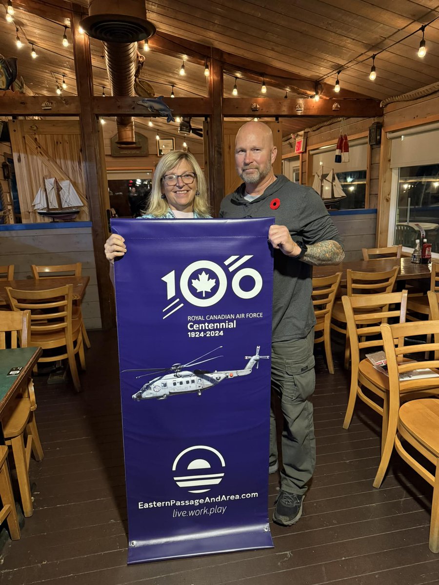 Celebrating the CAFs 100th Anniversary is very important to me.   Kudos to Mel Zilkowsky of Down East Tours, our association president.  Mel's done the lions share of work, with Cathy Rubin Silver of the Legion 164  along with Shannon Bezanson (who creates our beautiful banners)