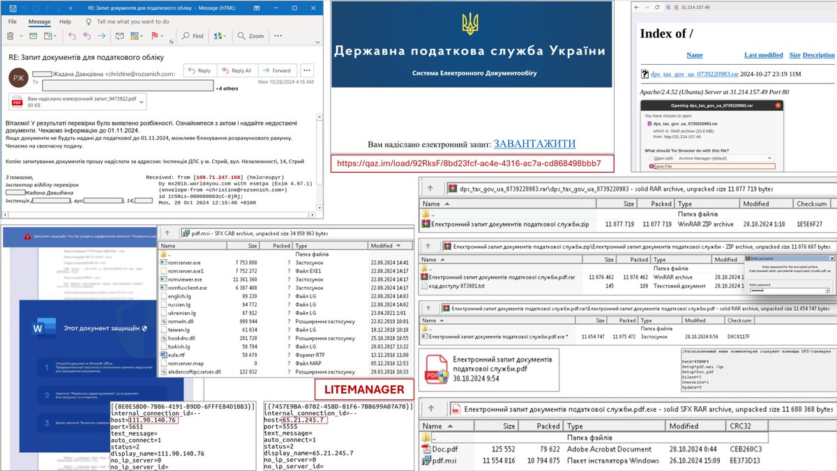 UAC-0050 engages in fincrime using LITEMANAGER.
Details: cert.gov.ua/article/6281202 (UA only)