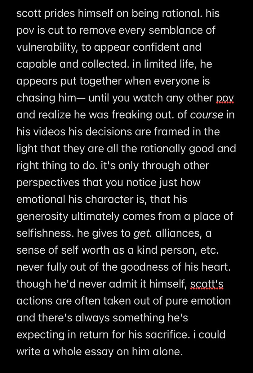 forestfirer's tweet photo. on the life series, unreliable narration &amp; editing https://t.co/ULRM17I1qw