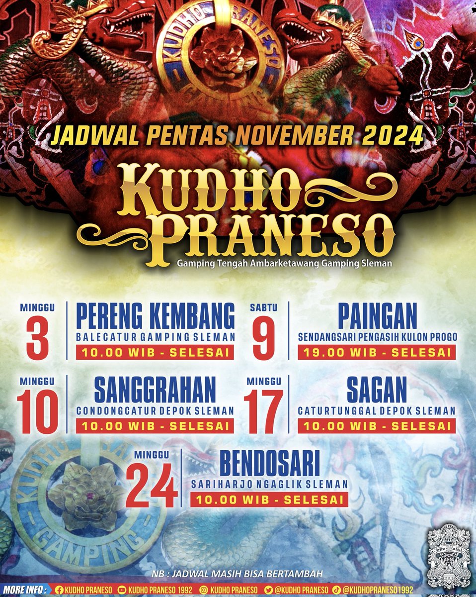 KudhoPraneso's tweet photo. Novemberrrrr ya gaes yaaaa 🥶

Monggo unduh &amp; simpan 🥳 https://t.co/GlUBNqT0D3