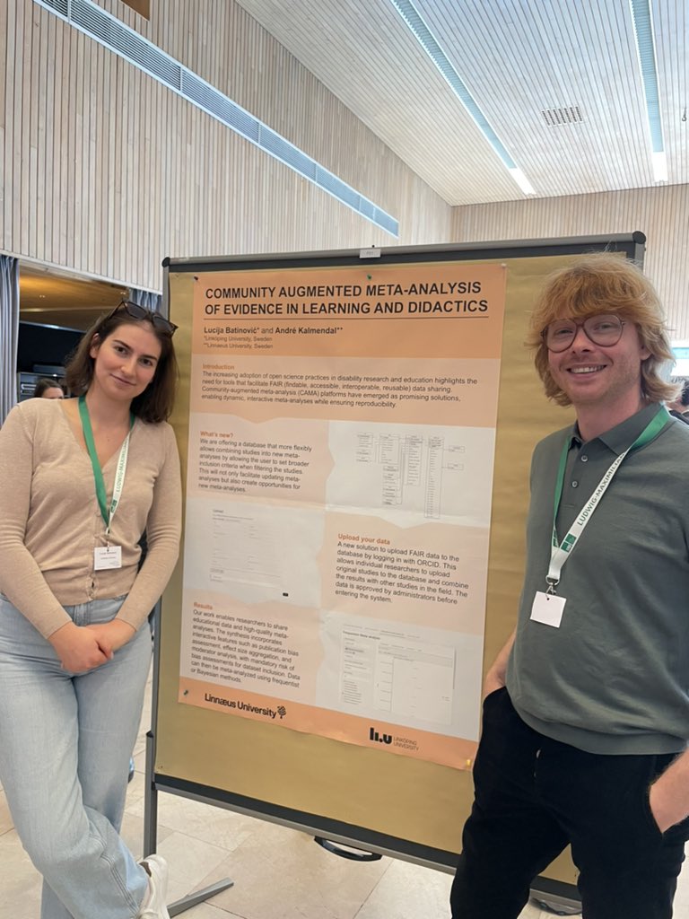 Nice to see so many researchers excited about living meta-analyses at #metarep2024!
