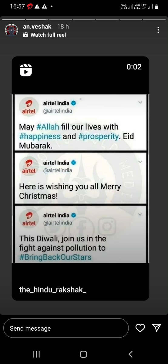 raajsandy2089's tweet image. @airtelindia #stoplecturing