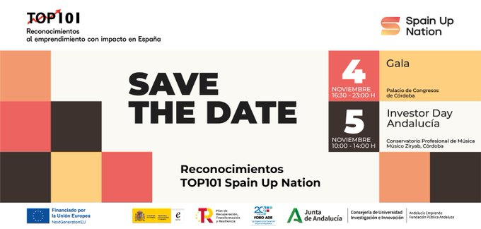 💚 ¡Conoce a las #startups finalistas andaluzas que estarán en 🎖️ #TOP101SpainUpNation <a href="/AndaluciaJunta/">Junta de Andalucía</a> <a href="/enisa/">enisa</a> <a href="/FOROADR/">FORO ADR</a>!

↪️#Biomixing
↪️<a href="/Cobiomic_SL/">Cobiomic Bioscience SL</a>
↪️<a href="/groditech/">Grodi</a>
↪️#Kyttaro
↪️<a href="/MaccoRobotics/">Macco Robotics</a>
↪️#TiarisBioscience
↪️<a href="/mSurgeryNet/">mSurgery</a>
↪️#Velca

🔗 bit.ly/4hkce2u

#Top101Andalucía