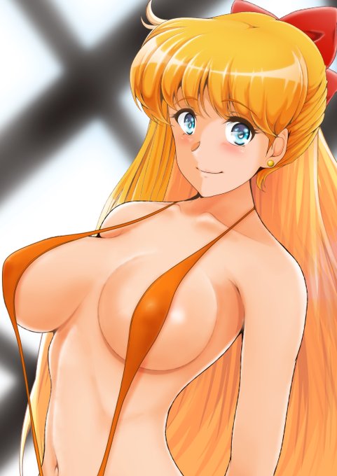 今日は差分!
美奈子ちゃんスリングショット水着なのぜ。 