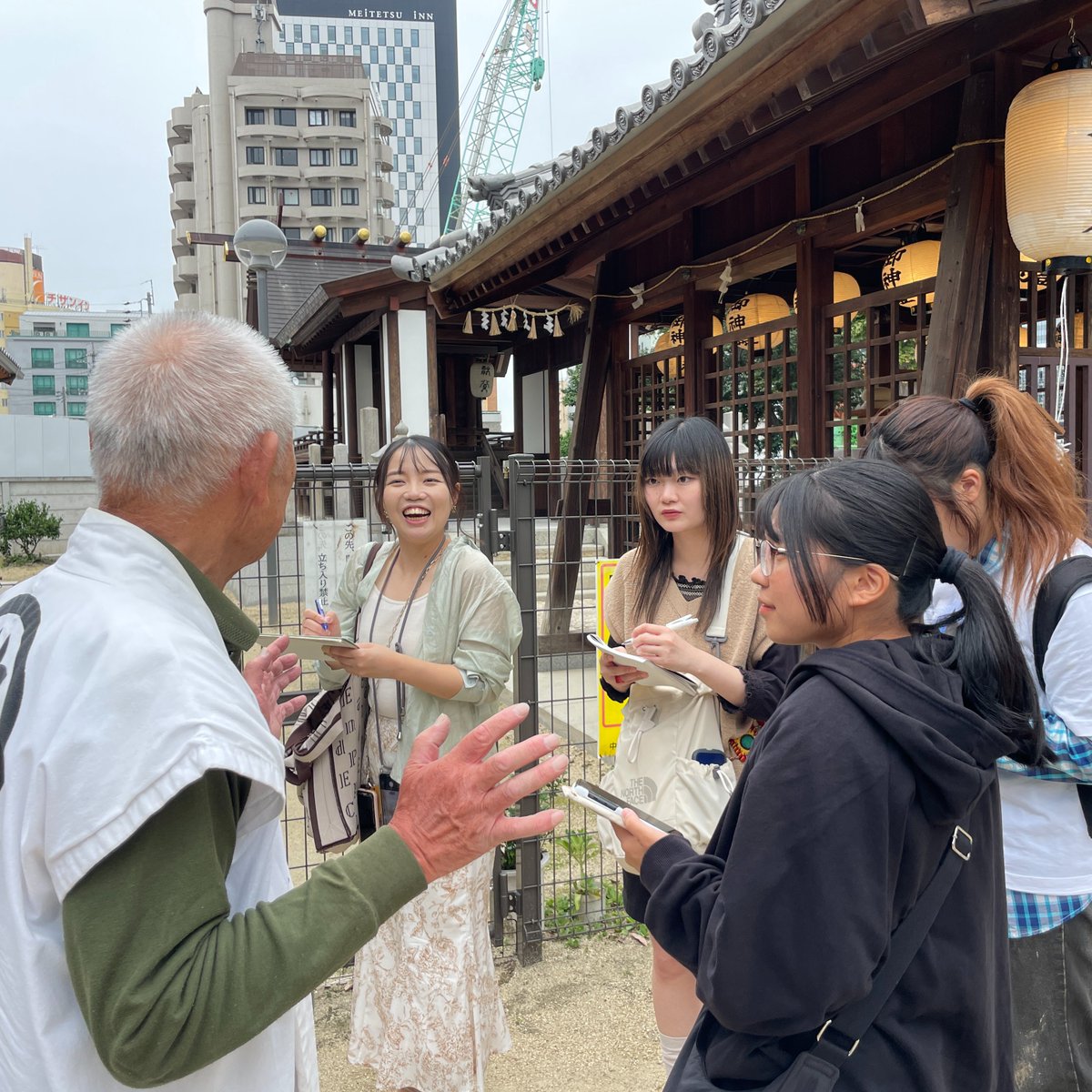 gozustudio's tweet photo. 名古屋駅西にて伝統再起と地域活性化を目指して、トガル株式会社さんとの連携で「甘酒プロジェクト」が始まりました。
かつてこの地を流れていた笈瀬川の水から作られた甘酒を氏神様に奉納したところ疫病の流行が治まったという伝承から毎年「甘酒祭」が開催されています。

https://t.co/vBN2ycZ6Xb https://t.co/Nq6IdrT2rb