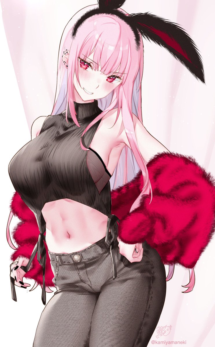 10月カリオペちゃんです🍁
 #今月描いた絵を晒そう 