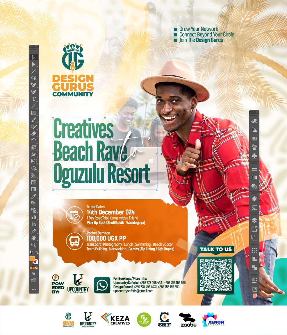 Joze_Mat's tweet photo. Dear creative designer,
On the 14th of December, close that PC and eat that money.
It will be the #CreativesMeetUp day.
๐ Oguzulu Beach! ๐โจ
Contact @Upcountry256 to make your reservation ASAP
#OguzuluBeach #InspirationByTheWater https://t.co/CZalmZFE17