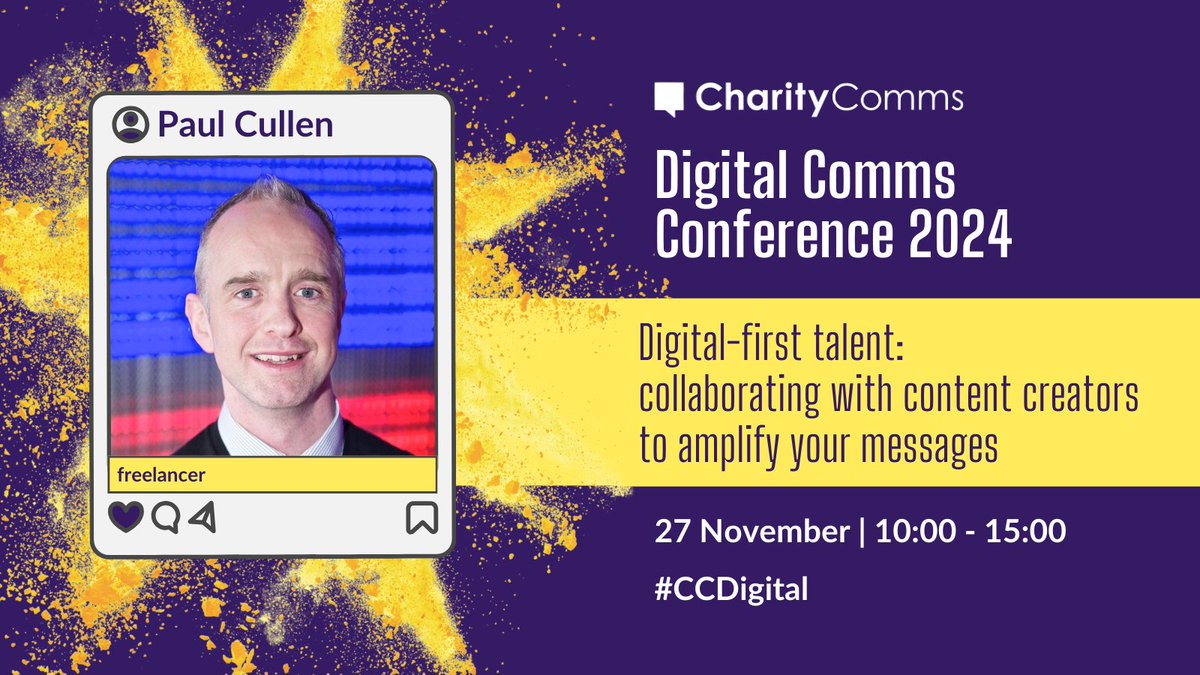 CharityComms (@charitycomms) on Twitter photo Talent Relations Director <a href="/Paulobiz/">Paul Cullen ⭐️ Talent Advocacy</a> will be taking us through practical strategies for collaborating with content creators to amplify your message and connect meaningfully with your audience: bit.ly/3LVZikN Talent Relations Director <a href="/Paulobiz/">Paul Cullen ⭐️ Talent Advocacy</a> will be taking us through practical strategies for collaborating with content creators to amplify your message and connect meaningfully with your audience: bit.ly/3LVZikN