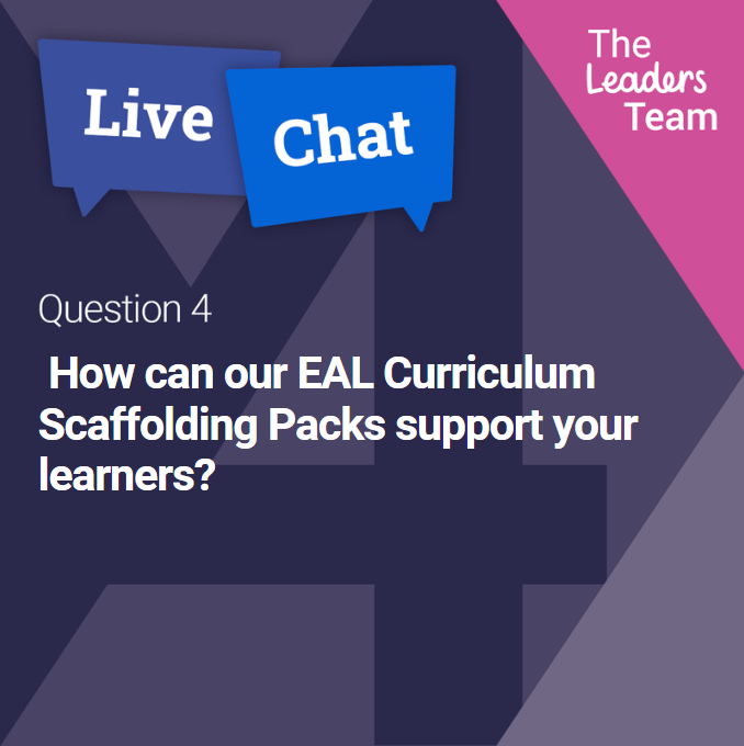 twinklresources's tweet photo. Q4: Answers, opinions, thoughts and comments in the thread below.
Remember to use the #TwinklLiveChat!
@TwinklSLT @Twinkl_EAL @Miss_HVB
#edutwitter #education #teachertwitter #education #ScaffoldingLearning #EAL https://t.co/kvqTXmWvrM