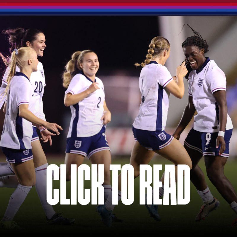 Lionesses's tweet photo. That late goal feeling 🙌

Read the report from last night's #YoungLionesses triumph against Portugal...