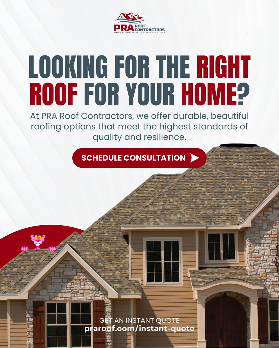 Your home deserves a roof that goes beyond just covering it. It should provide a safe haven, withstand the elements, and add value to the place where you build memories.🫶🏻
Trust us to protect what matters most—your home and family. 👨‍👩‍👧‍👦🏡
#RightRoofForYou #HomeProtection #Roofing