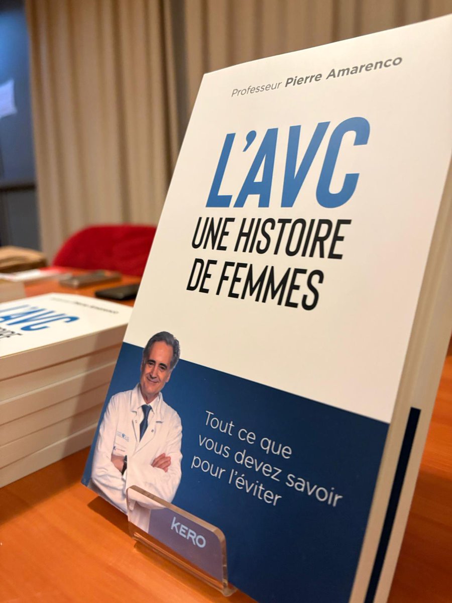 Merci au Professeur Pierre Amarenco d’avoir partagé son expertise hier lors de la conférence “Tout savoir sur l’AVC : se dépister et l’éviter”. 🙏✨

➡️ Un moment précieux d’information et de sensibilisation pour mieux comprendre l’AVC, ses symptômes et les moyens de prévention.