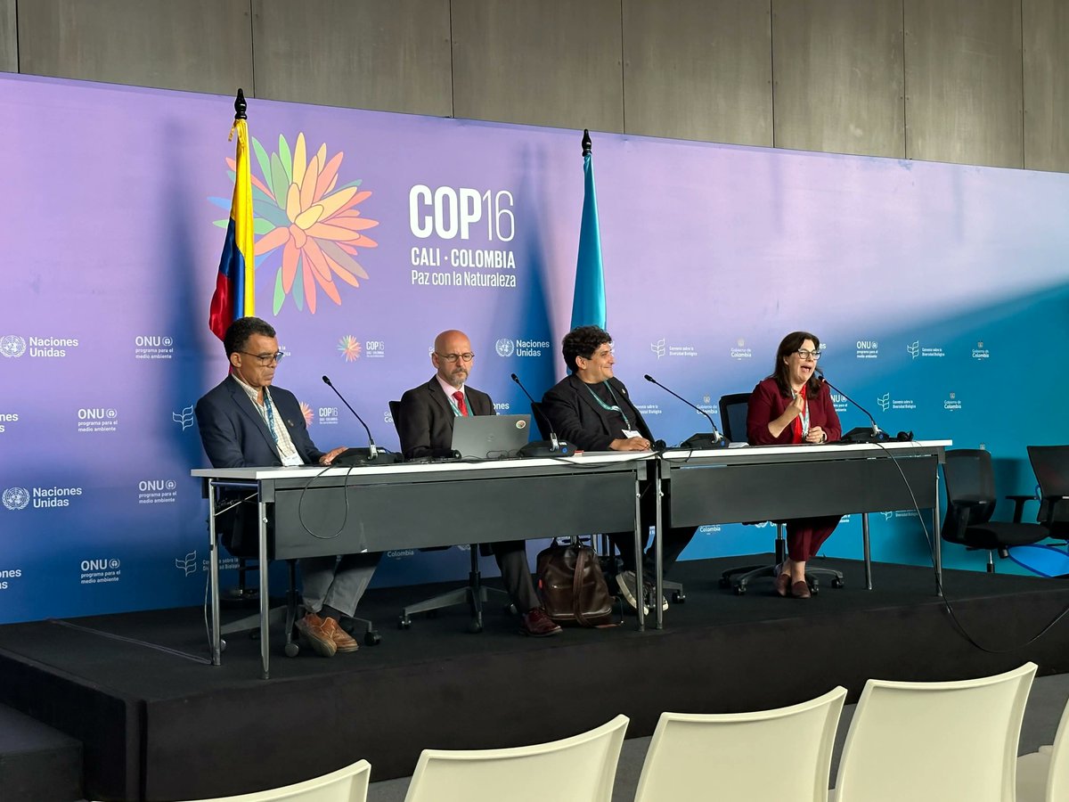 ipbes (@ipbes) on Twitter photo IPBES & <a href="/UNBiodiversity/">UN Biodiversity</a> held a press briefing at the opening of the High-Level Segment of #COP16Colombia, highlighting interlinkages between biodiversity, food, water & health as explored in the IPBES #NexusAssessment
ipbes.net/ipbes-11/prime…
<a href="/dobura/">David Obura</a> <a href="/PamMcElwee/">Dr. Pam McElwee @pammcelwee on BlueSky / Threads</a> <a href="/maurocolagreco/">Mauro Colagreco</a> IPBES & <a href="/UNBiodiversity/">UN Biodiversity</a> held a press briefing at the opening of the High-Level Segment of #COP16Colombia, highlighting interlinkages between biodiversity, food, water & health as explored in the IPBES #NexusAssessment
ipbes.net/ipbes-11/prime…
<a href="/dobura/">David Obura</a> <a href="/PamMcElwee/">Dr. Pam McElwee @pammcelwee on BlueSky / Threads</a> <a href="/maurocolagreco/">Mauro Colagreco</a>