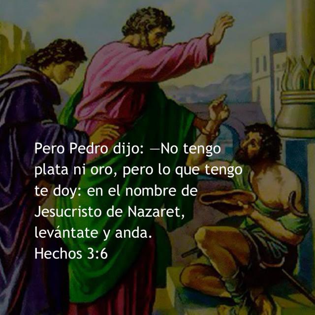 Hechos 3
👍 El cojo estaba acostumbrado a pedir solo limosnas y no Milagros.
👍 Dios tiene mayores bendiciones para tu vida que una simples monedas.
👍 Los pecados cometidos ya sea conscientes o por ignorancia, tendrán perdón si vienes a Jesus