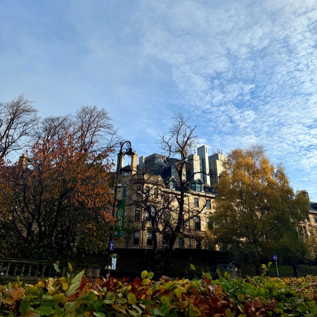 Beautiful crisp Autumn scenes on campus! 🍂