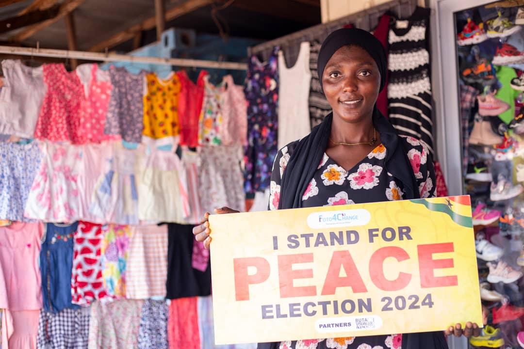 As we head into Election 2024, let's remember that peace is priceless. I’m proud to support Foto4change's Stand for Peace Campaign. Just like our favorite outfits bring color and joy to our lives, a peaceful Ghana brings unity and progress for all.

#IStandForPeace #Foto4change