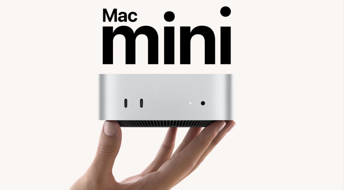 New Mac Mini Apple 2024 Mac Mini with M4 chip. Built for Apple Intelligence.  16GB Unified Memory. 256GB SSD Storage. Gigabit Ethernet. Works with  iPhone/iPad. Pre-Order on Amazon $599 https://t.co/vHxOW2bZvY ad