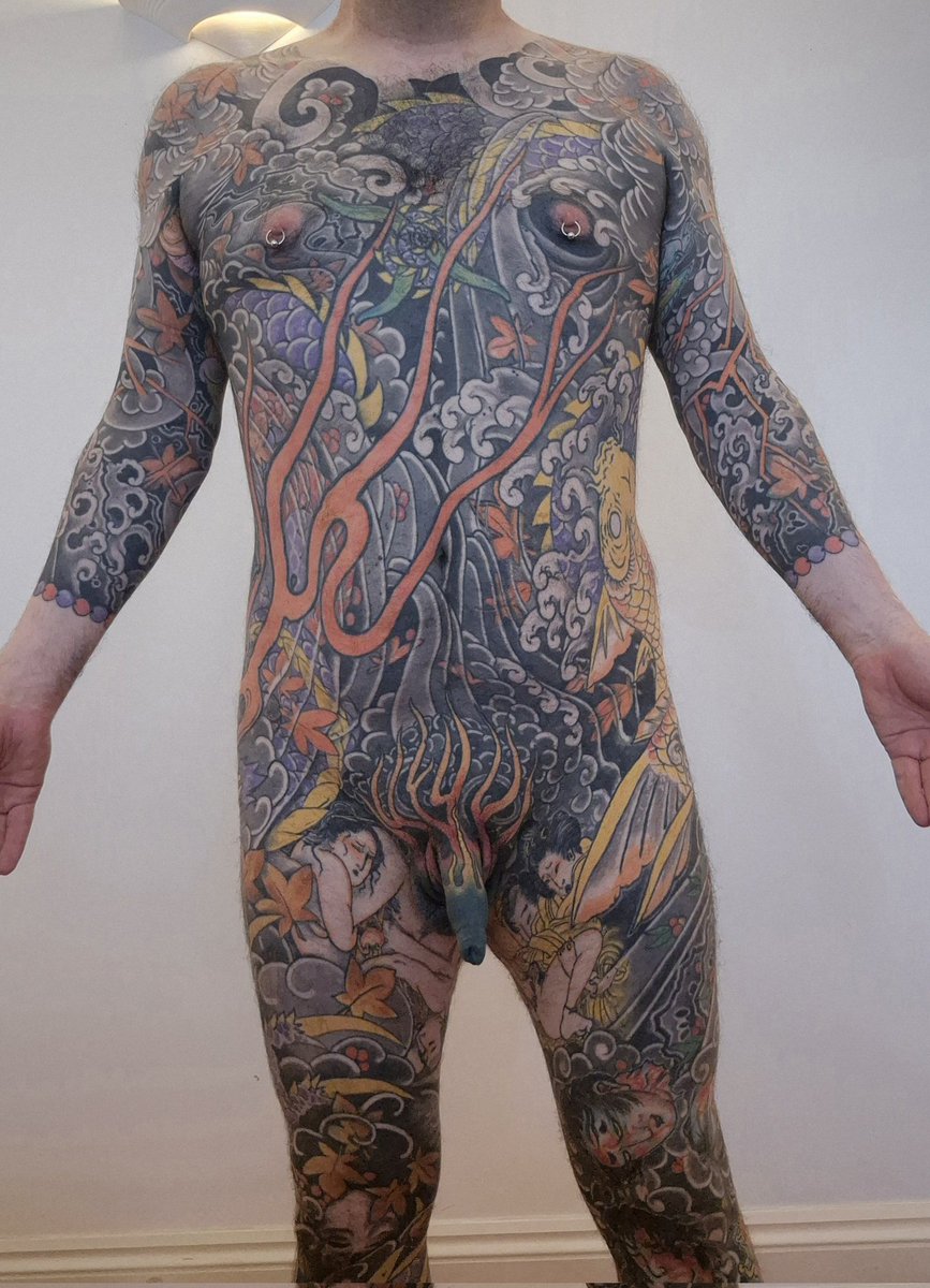 808volcano's tweet photo. Front view

#bodysuittattoo #cocktattoo #genitaltattoo https://t.co/Rv7u25MYbK