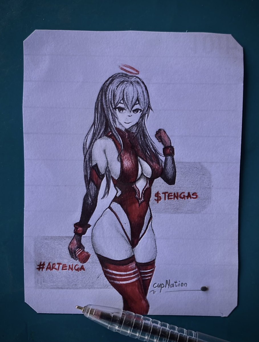 cupNacion's tweet photo. Here’s my submission for the #ARTENGA contest, as the character form represents boldness and style-I hope this brings a spark to the contest
@TENGASonSOL
@TokenWaifu https://t.co/R0IopLrM9r