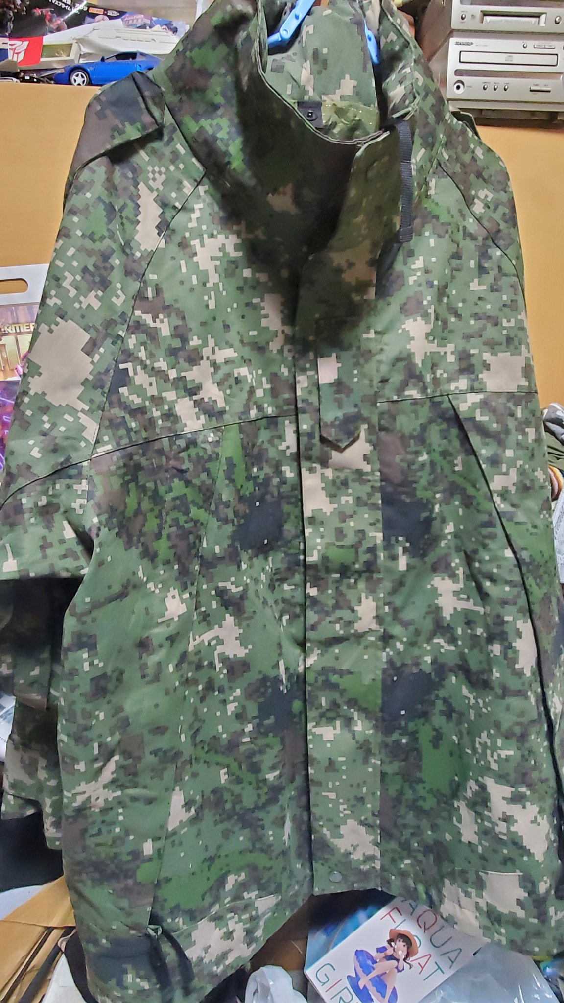 韓国陸軍現用 花崗岩迷彩防寒服上衣外被 2012年製 実物中古良品 みお on X: 